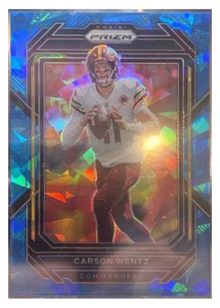 2022 Panini Prizm Base Set Carson Wentz #292 card
