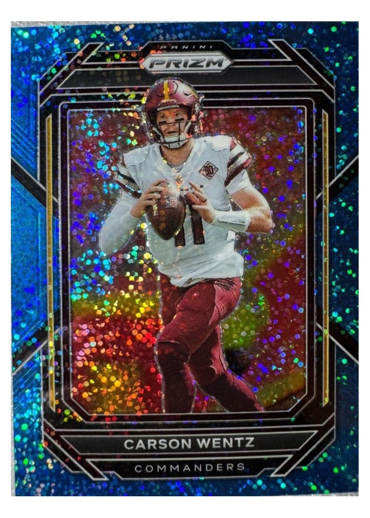 2022 Panini Prizm Base Set Carson Wentz #292 card