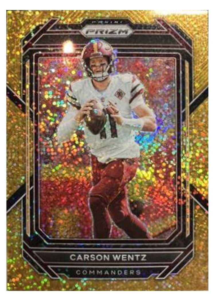 2022 Panini Prizm Base Set Carson Wentz #292 card