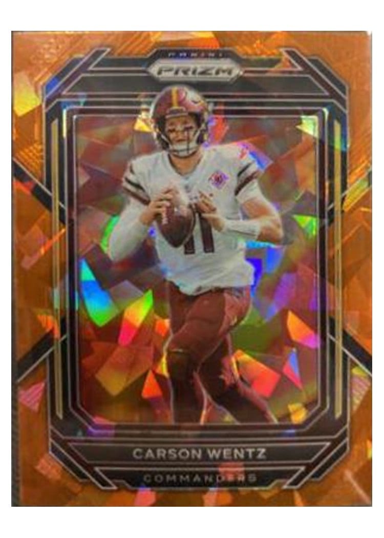 2022 Panini Prizm Base Set Carson Wentz #292 card