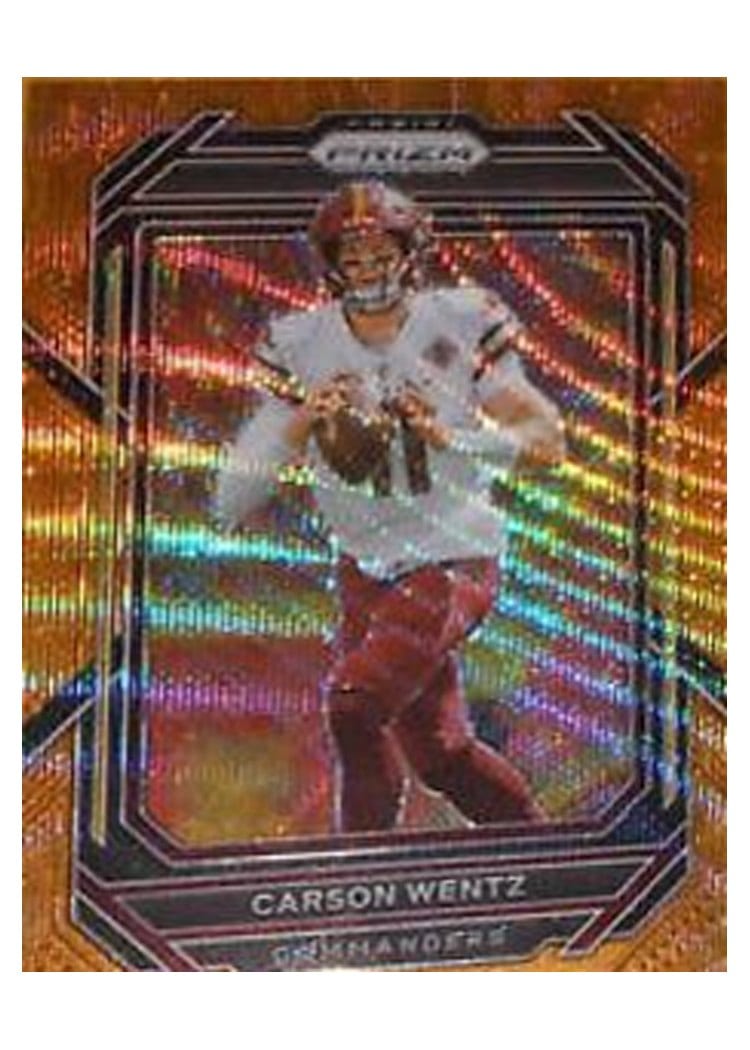 2022 Panini Prizm Base Set Carson Wentz #292 card