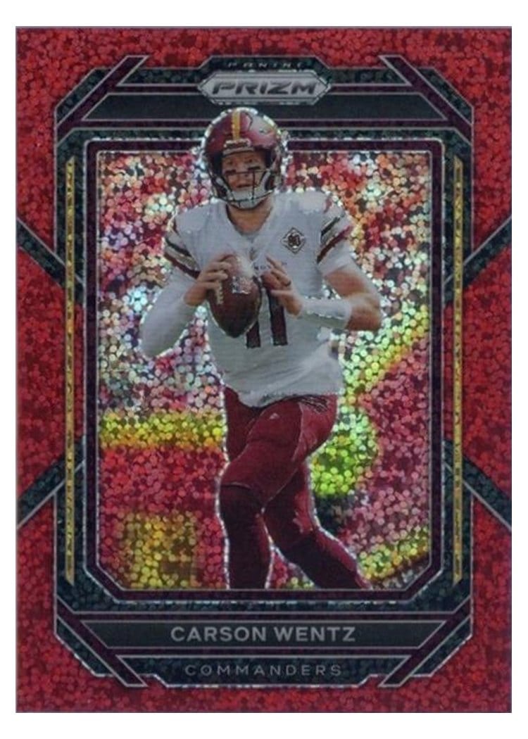 2022 Panini Prizm Base Set Carson Wentz #292 card