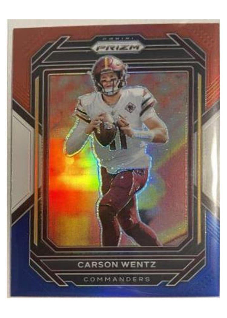 2022 Panini Prizm Base Set Carson Wentz #292 card