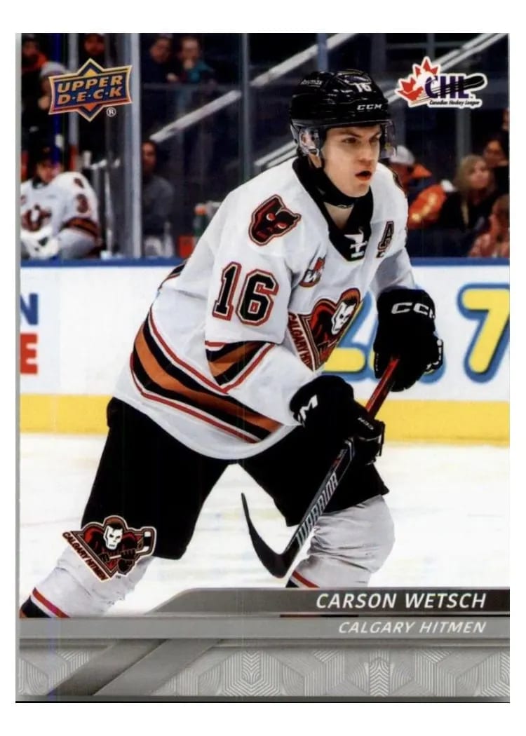 2024 Upper Deck CHL Carson Wetsch #11 card