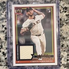 2026 Topps 1991 Topps Relics Carson Whisenhunt #91R-CWH