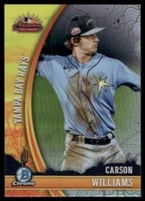 2024 Bowman Chrome 2023 AFL Fall Stars Carson Williams #AFLS-7 card