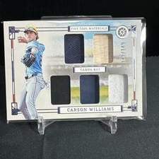 2024 Panini Boys of Summer Five Tool Player Materials Carson Williams #FT-CW