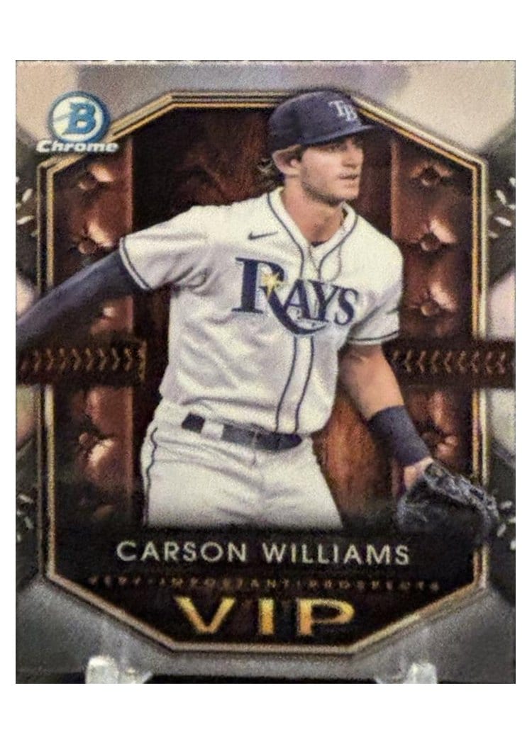 2025 Bowman Very Important Prospects Carson Williams #VIP-1 card