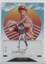 2025 Panini Three and Two On The Horizon Carson Williams #16 card