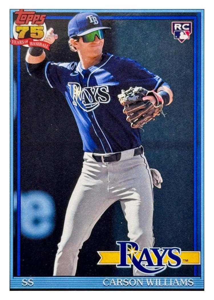 2026 Topps 1991 Topps Carson Williams #T91-38 card