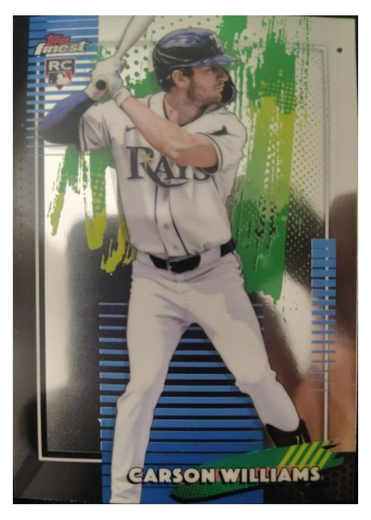 2026 Topps Finest Carson Williams #24 card