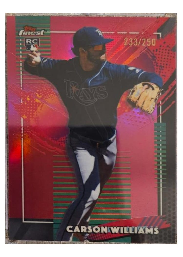 2026 Topps Finest Carson Williams #24 card