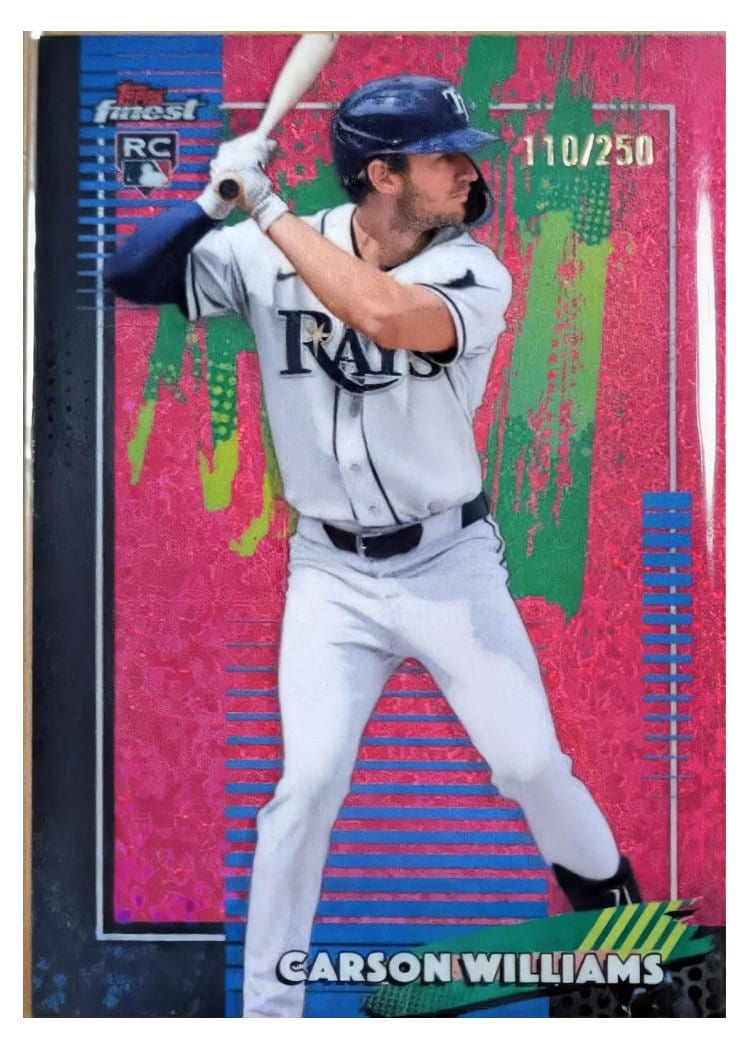 2026 Topps Finest Carson Williams #24 card