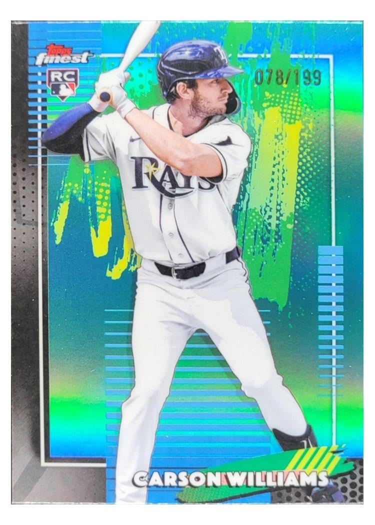 2026 Topps Finest Carson Williams #24 card