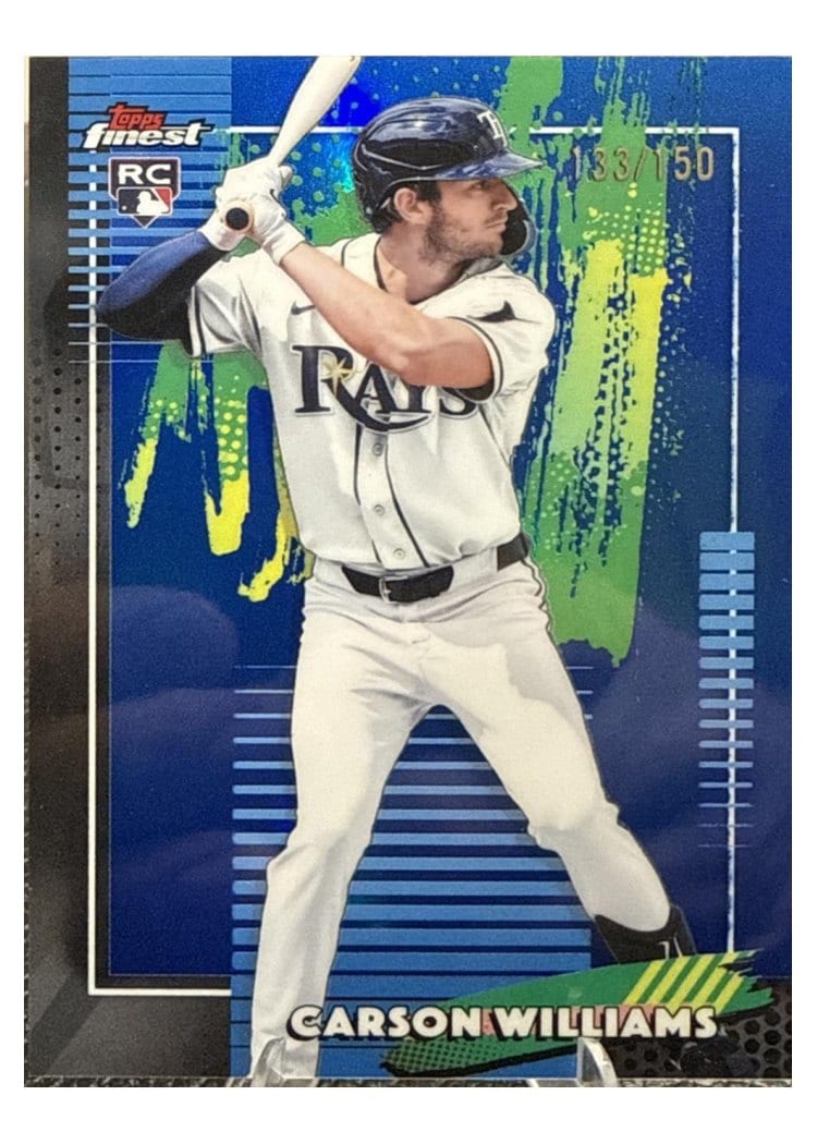 2026 Topps Finest Carson Williams #24 card