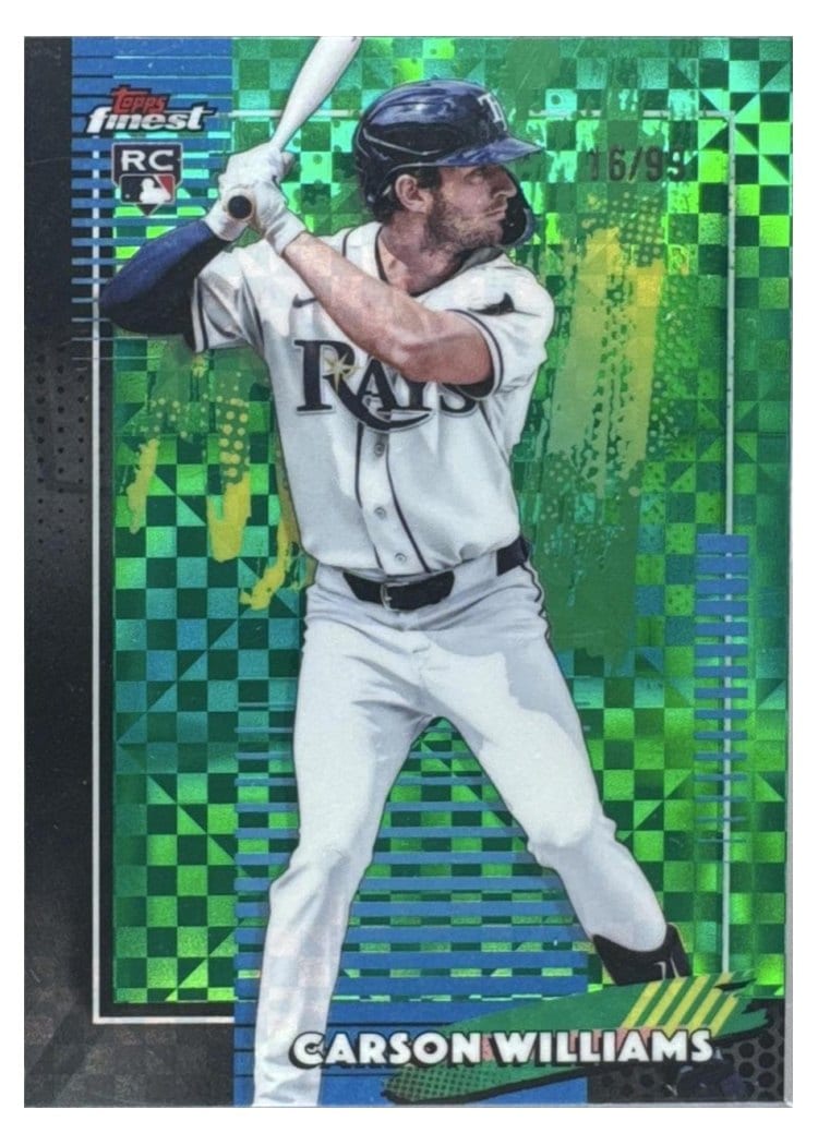 2026 Topps Finest Carson Williams #24 card