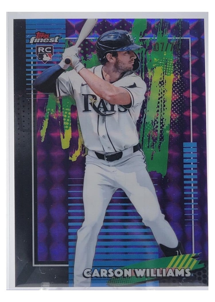 2026 Topps Finest Carson Williams #24 card