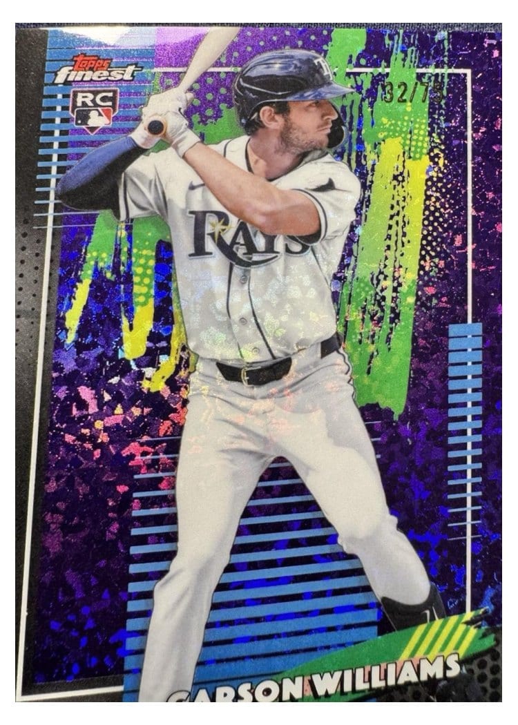 2026 Topps Finest Carson Williams #24 card