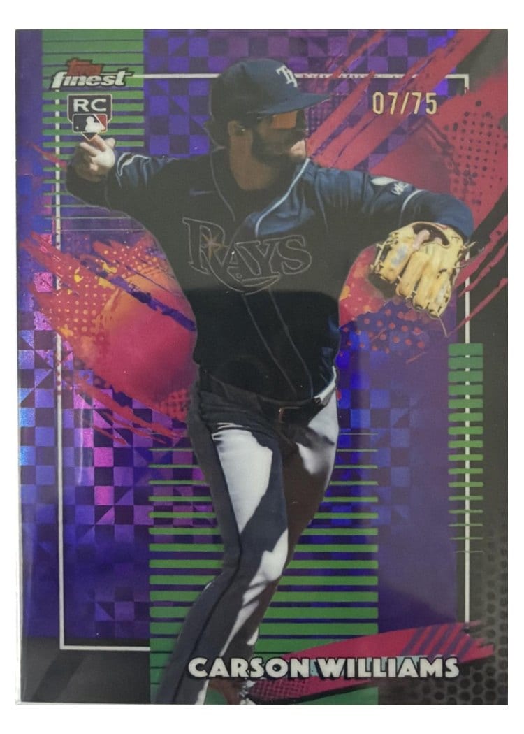 2026 Topps Finest Carson Williams #24 card