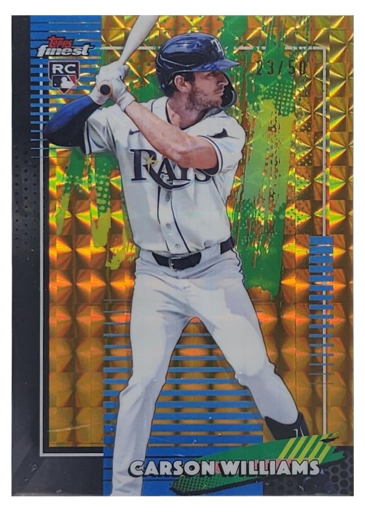 2026 Topps Finest Carson Williams #24 card