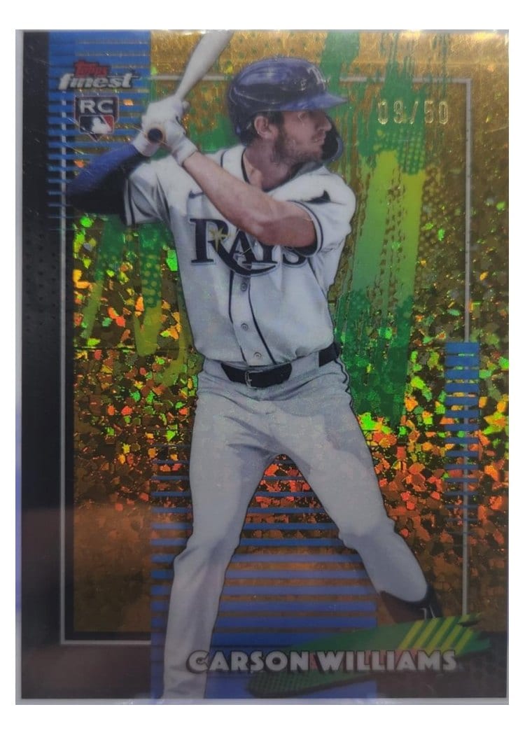 2026 Topps Finest Carson Williams #24 card