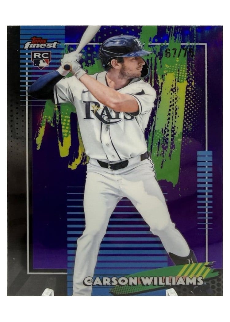 2026 Topps Finest Carson Williams #24 card
