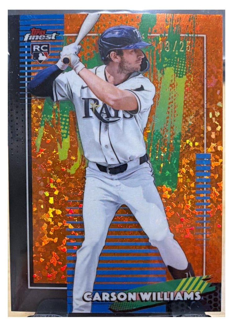 2026 Topps Finest Carson Williams #24 card