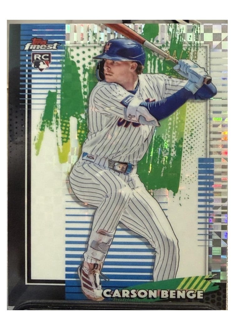 2026 Topps Finest Carson Williams #24 card