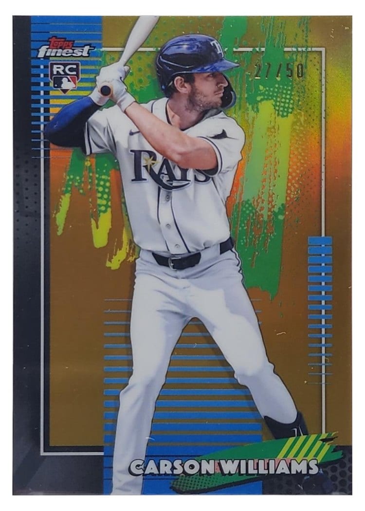 2026 Topps Finest Carson Williams #24 card