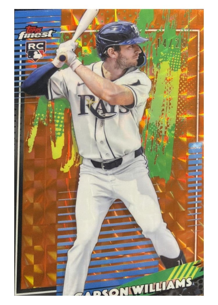 2026 Topps Finest Carson Williams #24 card