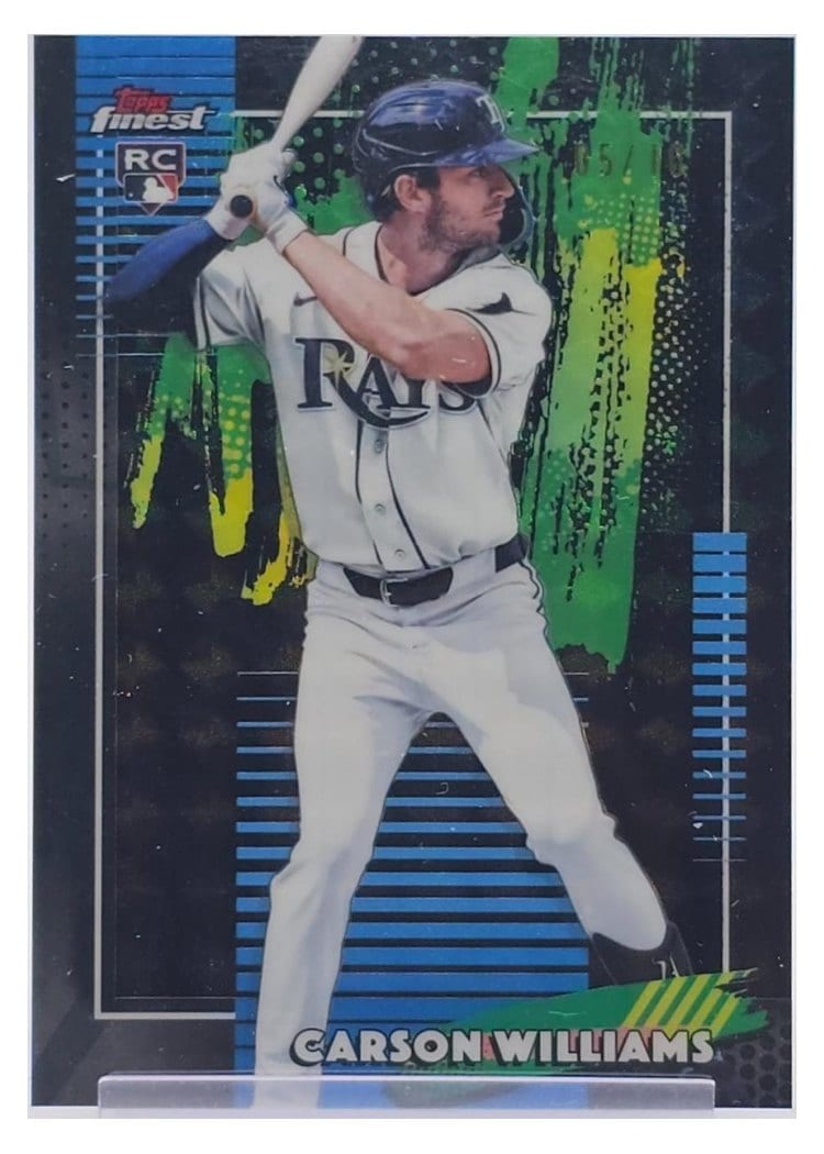 2026 Topps Finest Carson Williams #24 card