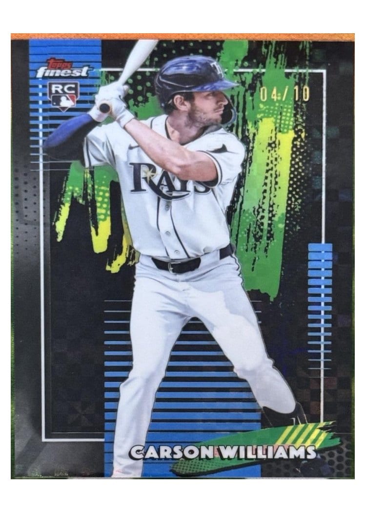 2026 Topps Finest Carson Williams #24 card