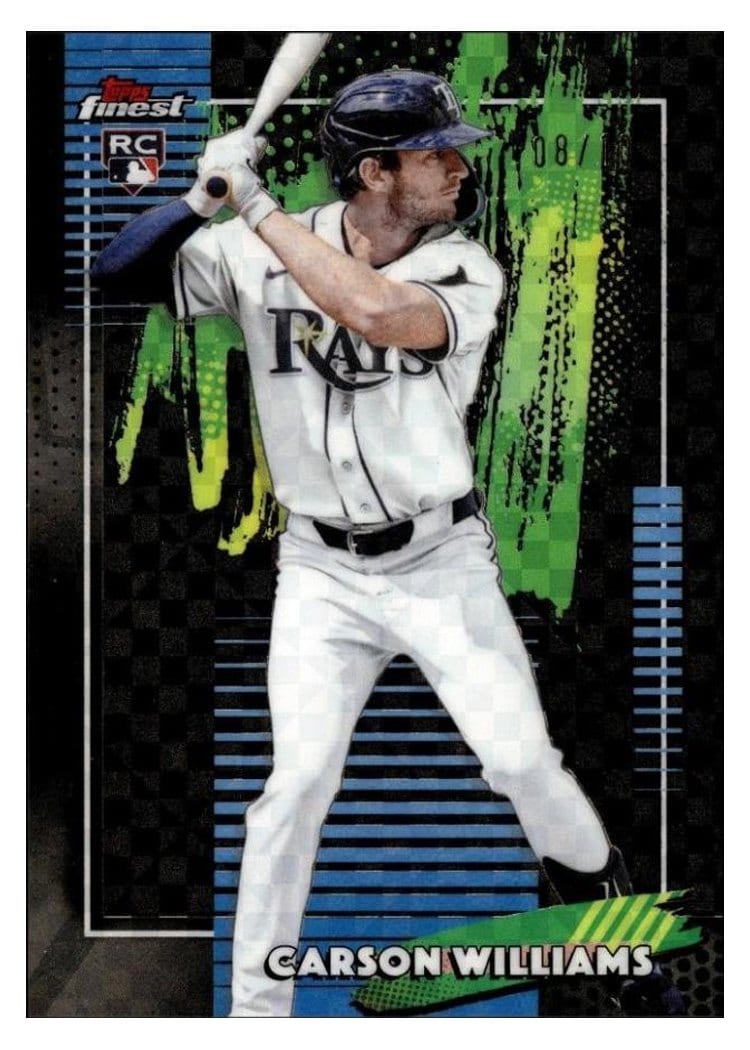 2026 Topps Finest Carson Williams #24 card