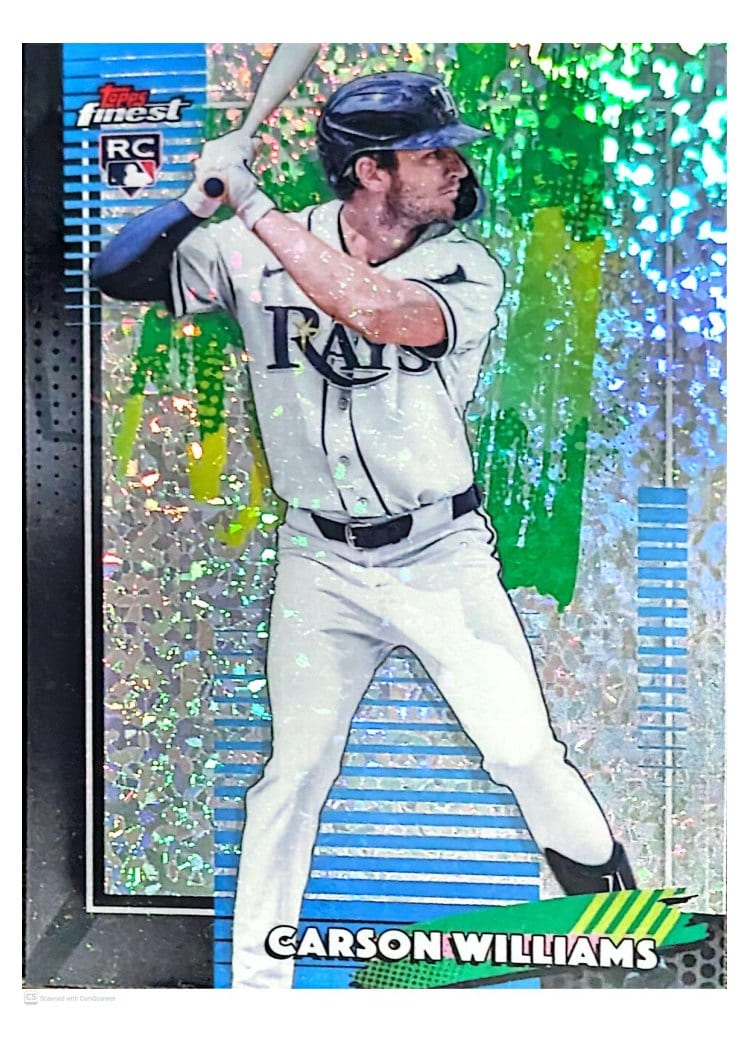 2026 Topps Finest Carson Williams #24 card