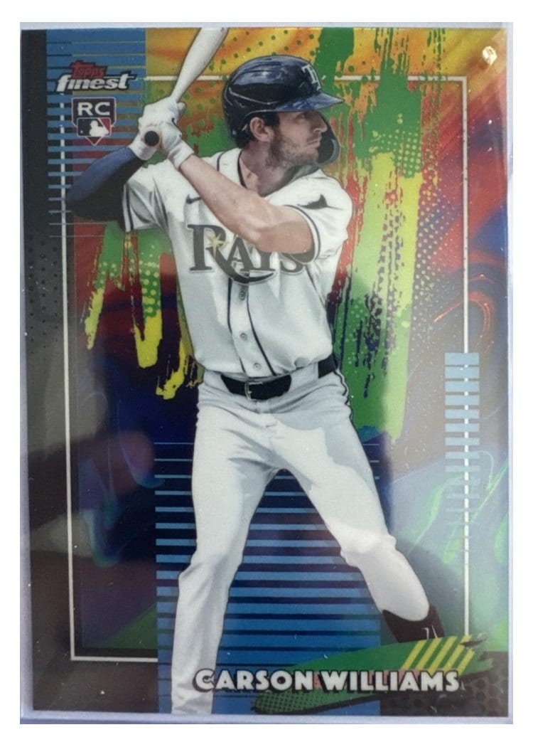 2026 Topps Finest Carson Williams #24 card