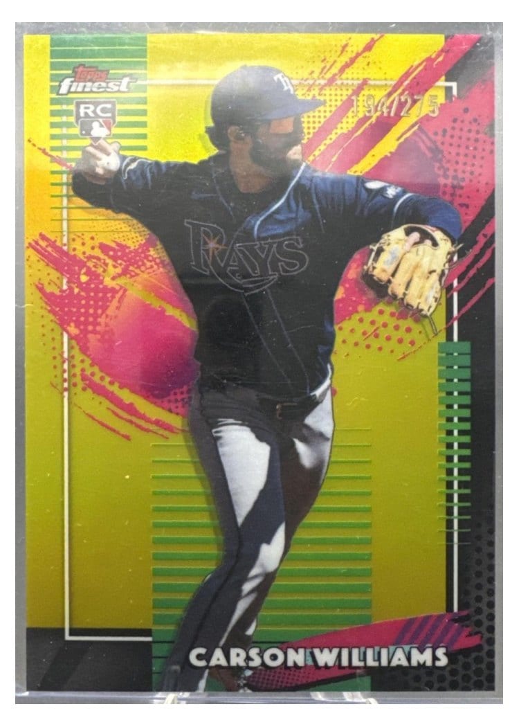 2026 Topps Finest Carson Williams #288 card