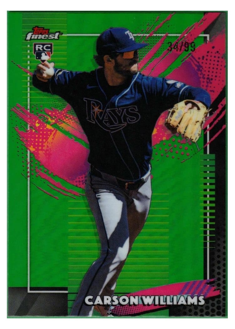 2026 Topps Finest Carson Williams #288 card