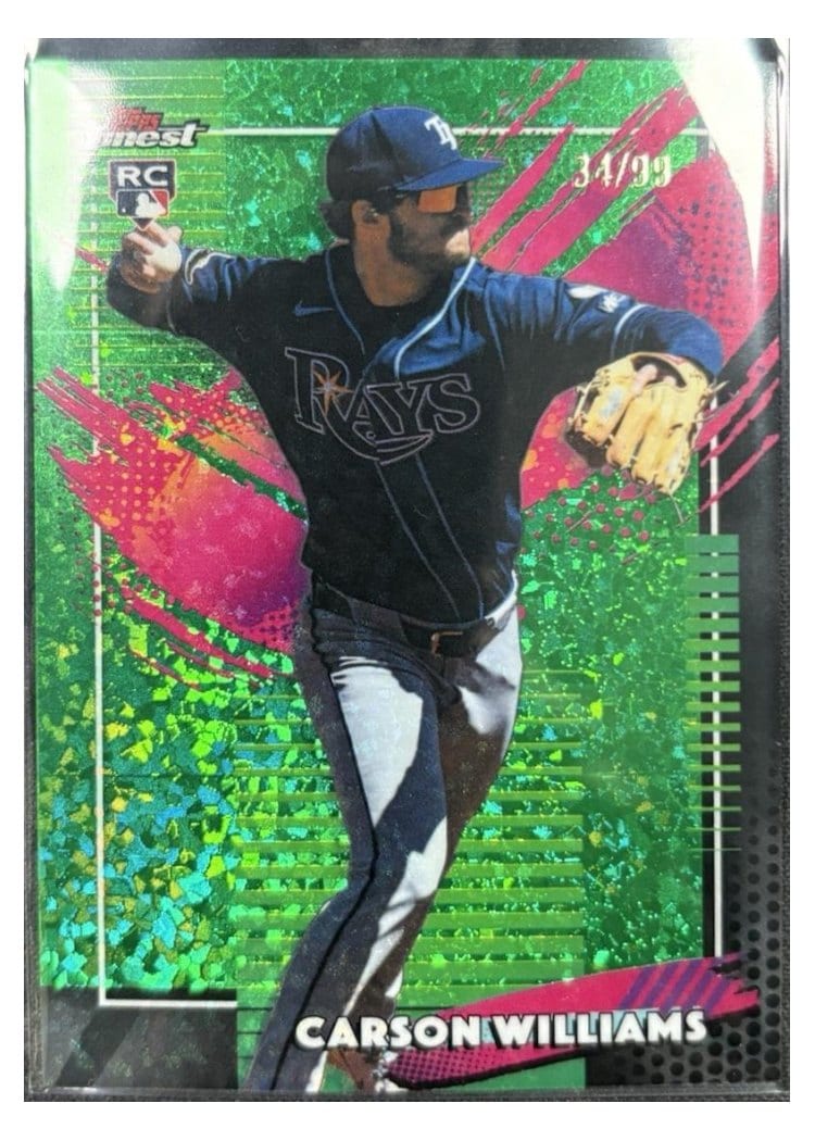 2026 Topps Finest Carson Williams #288 card