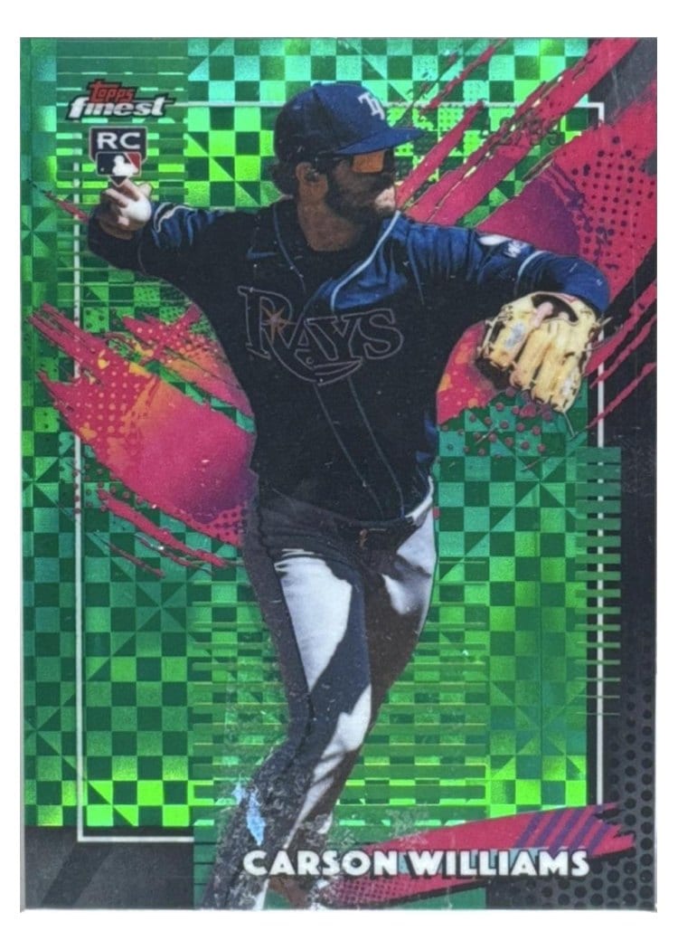 2026 Topps Finest Carson Williams #288 card