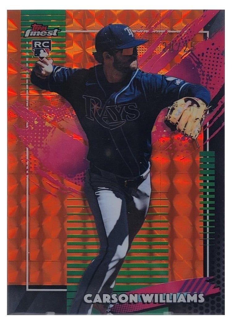 2026 Topps Finest Carson Williams #288 card