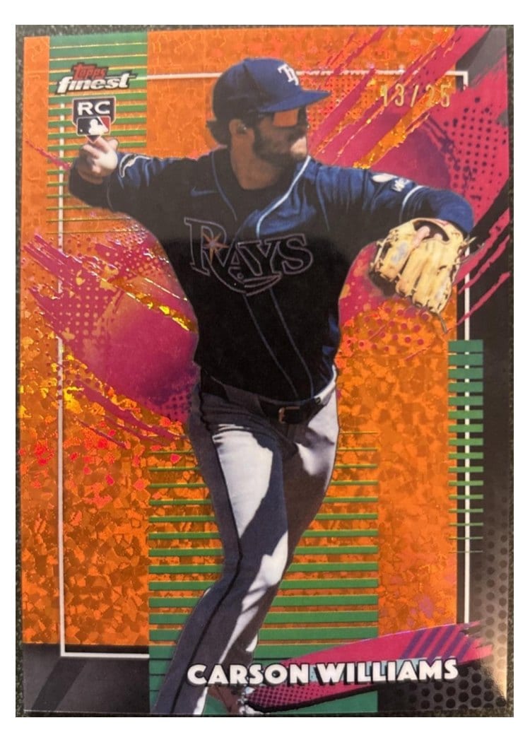2026 Topps Finest Carson Williams #288 card