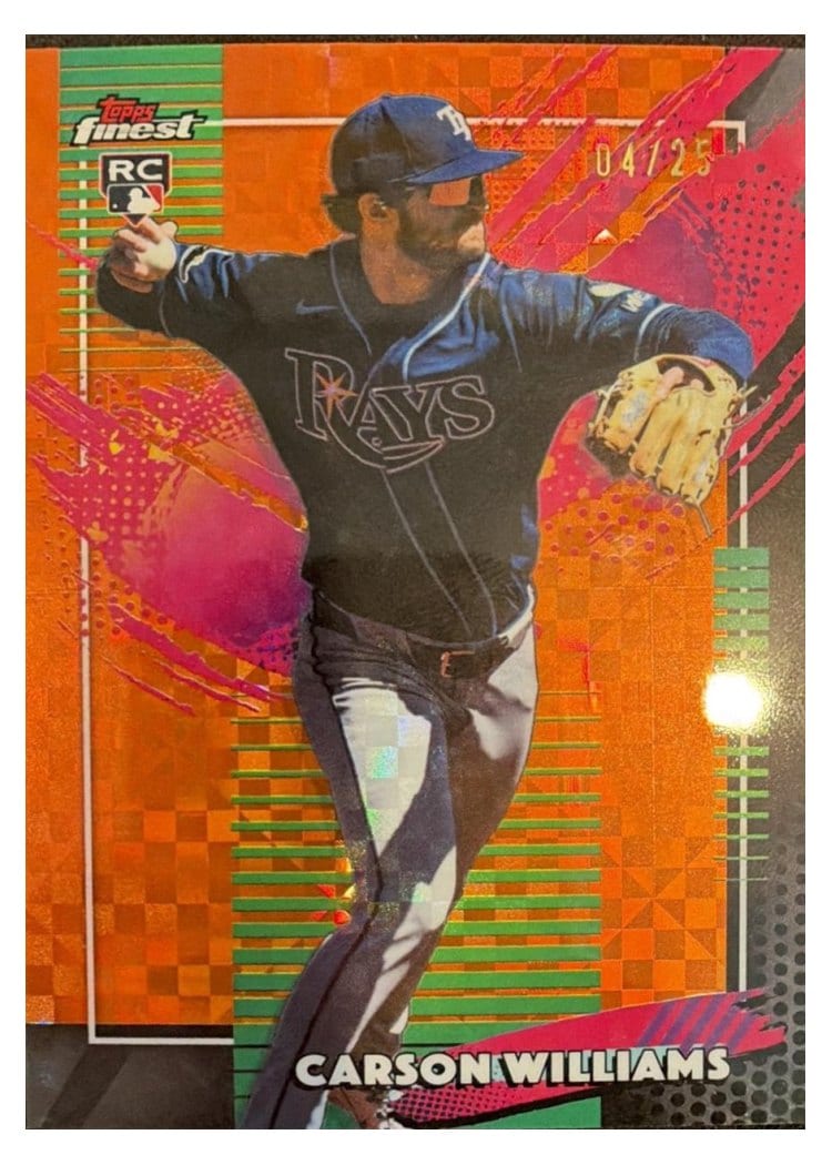 2026 Topps Finest Carson Williams #288 card
