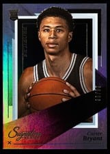 2025-26 Panini Signature Series Profiles Carter Bryant #18 card