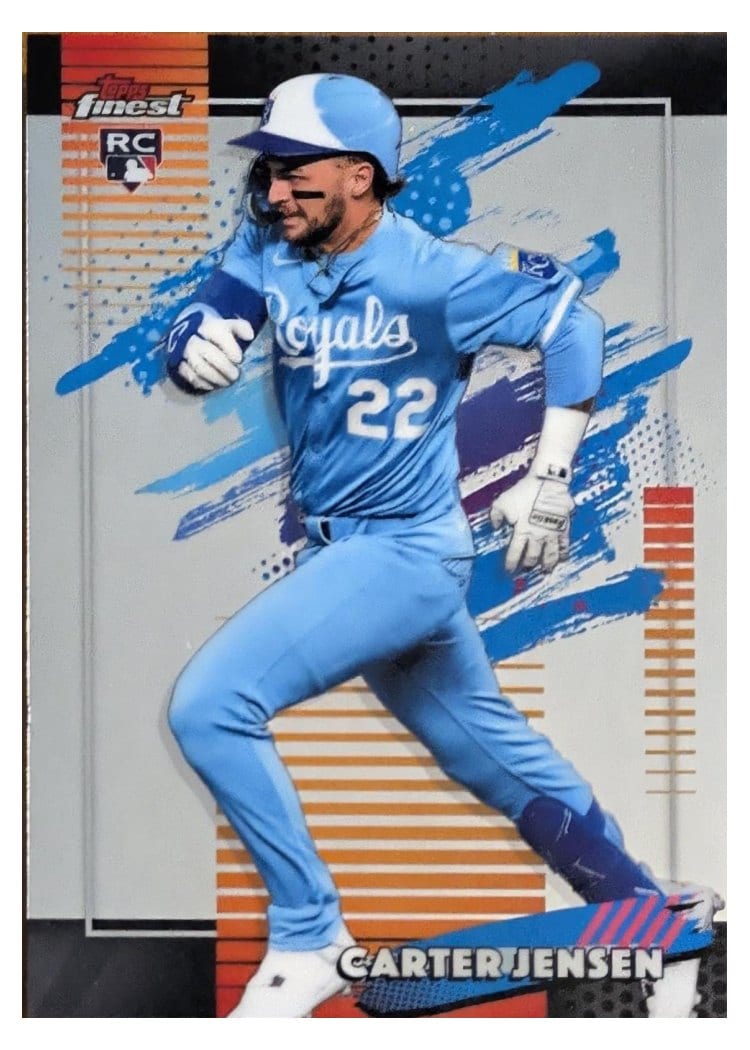 2026 Topps Finest Carter Jensen #124 card