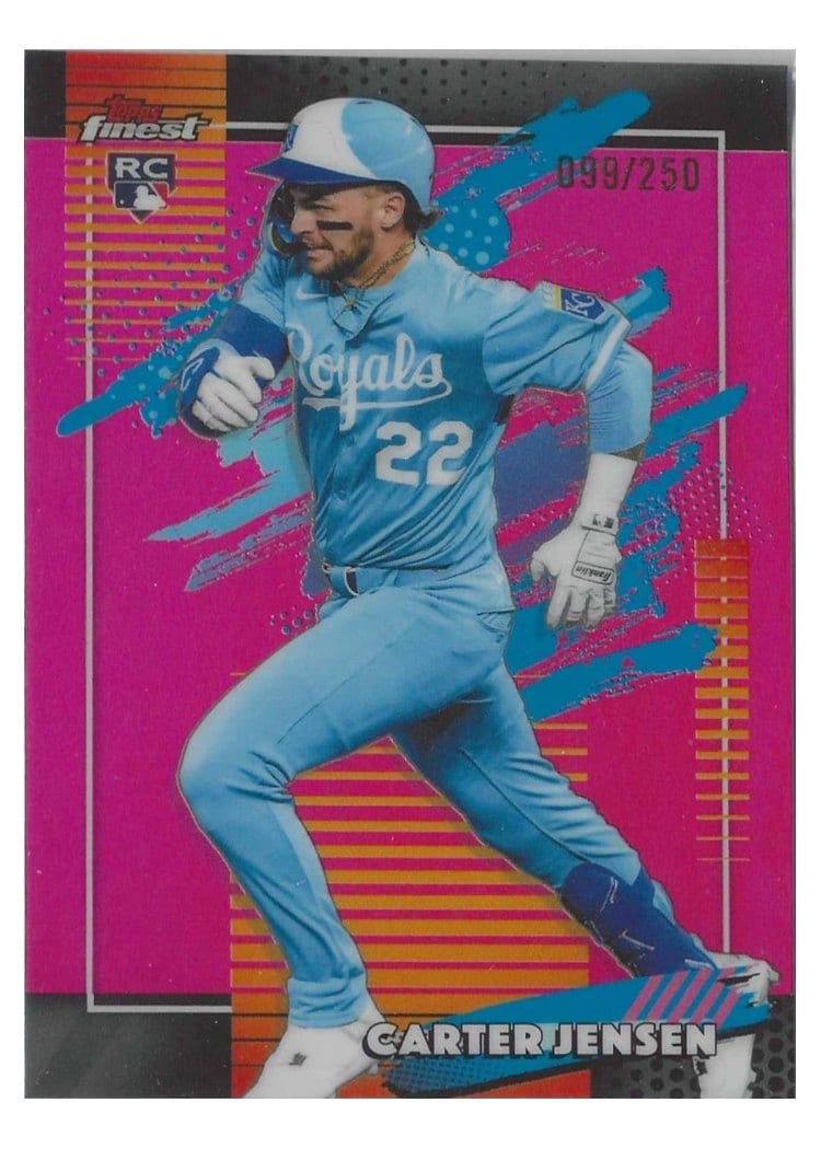 2026 Topps Finest Carter Jensen #124 card
