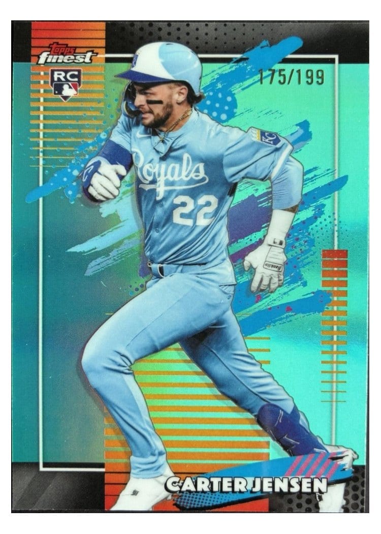 2026 Topps Finest Carter Jensen #124 card