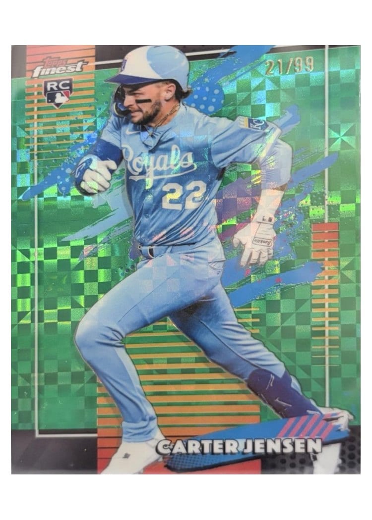 2026 Topps Finest Carter Jensen #124 card