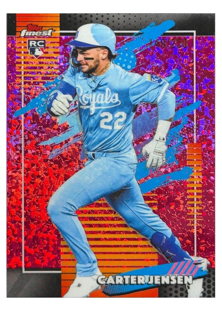 2026 Topps Finest Carter Jensen #124 card