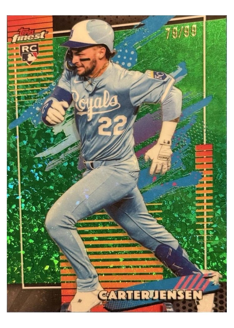 2026 Topps Finest Carter Jensen #124 card