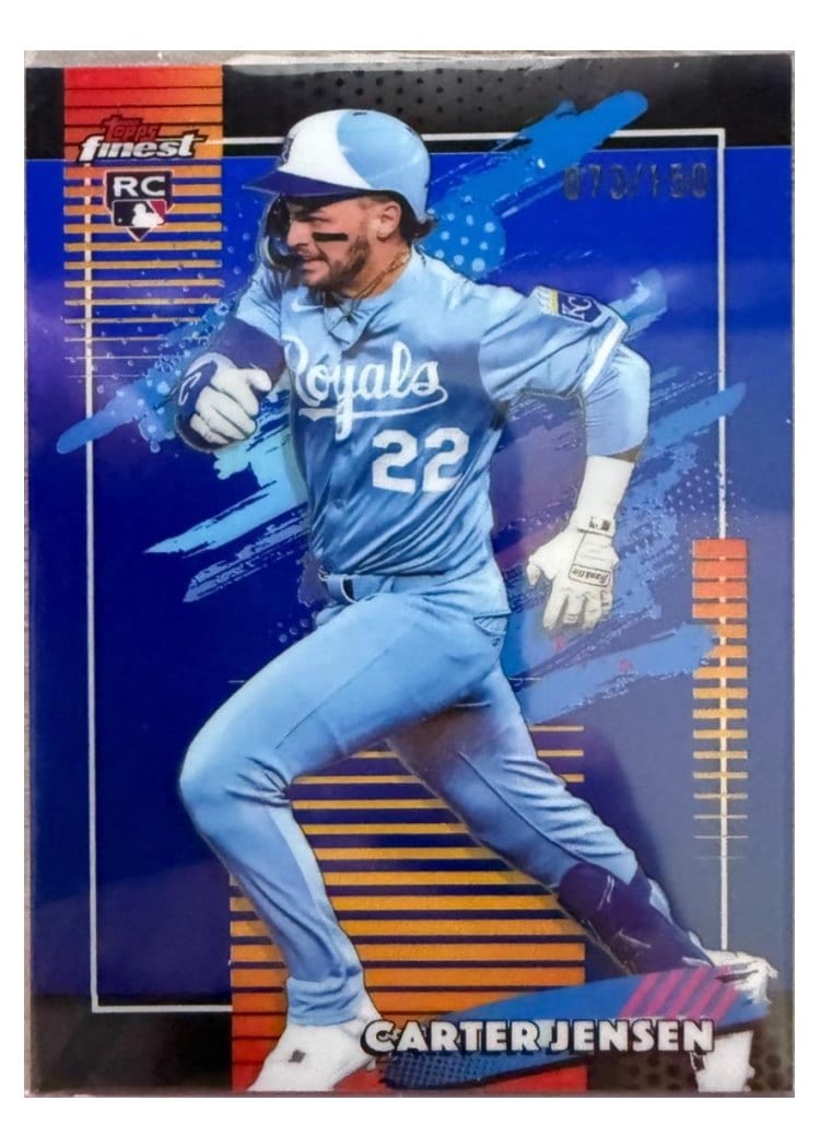 2026 Topps Finest Carter Jensen #124 card